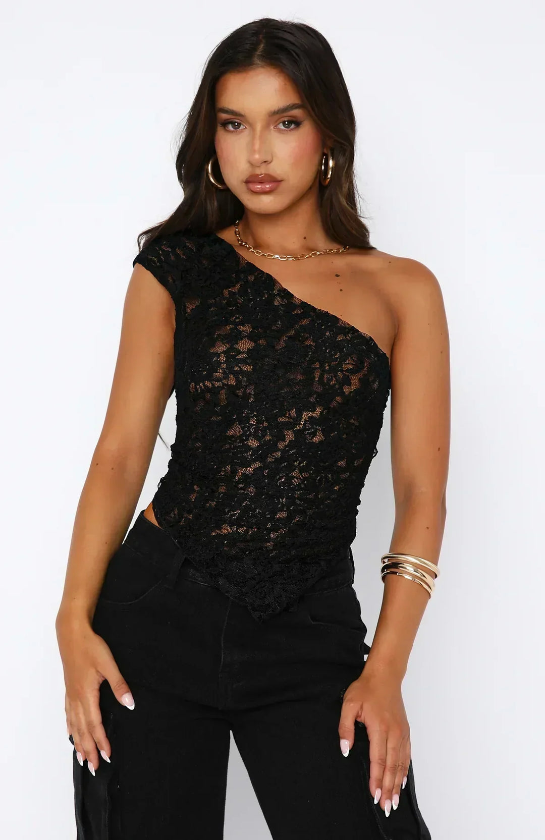 SYBIL – LACE TANK TOP FOR WOMEN