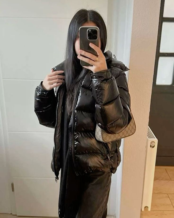 Zarie™ | Glossy Insulated Jacket