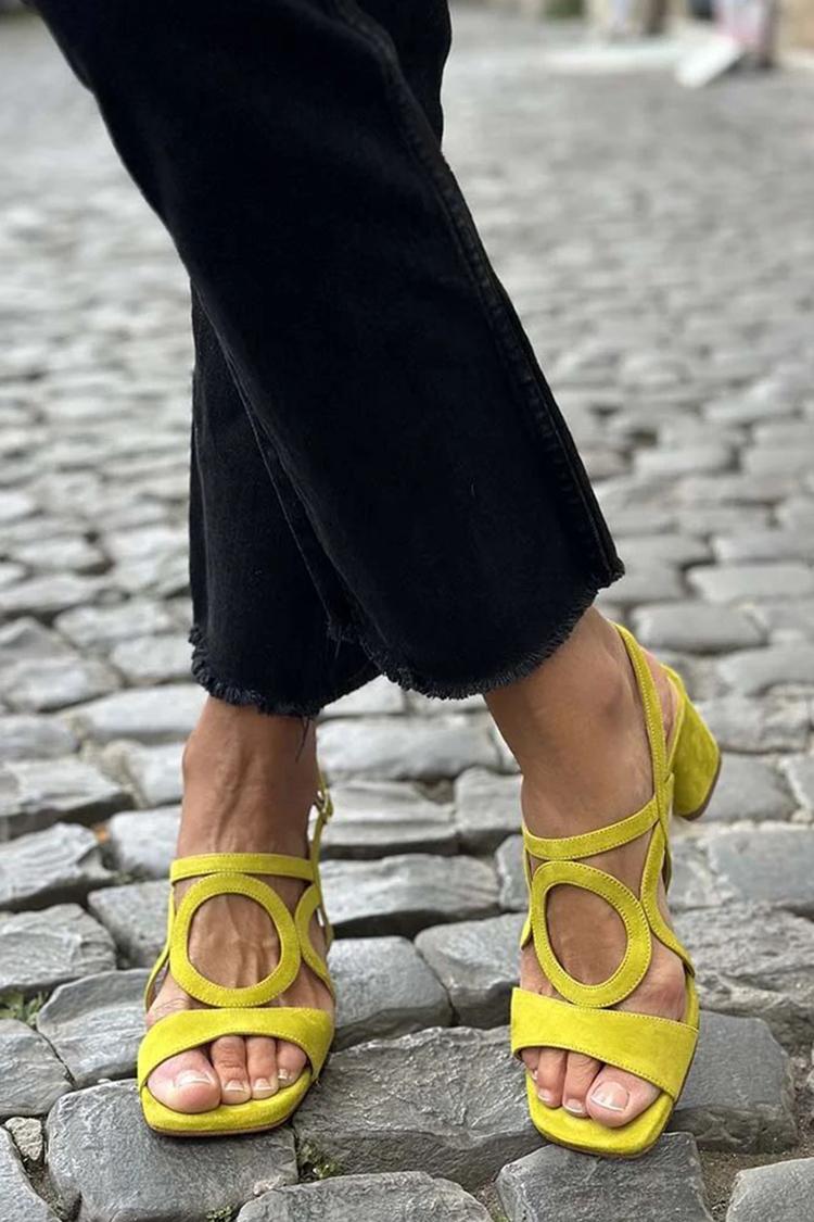 Valentina | Vibrant Strappy Sandals