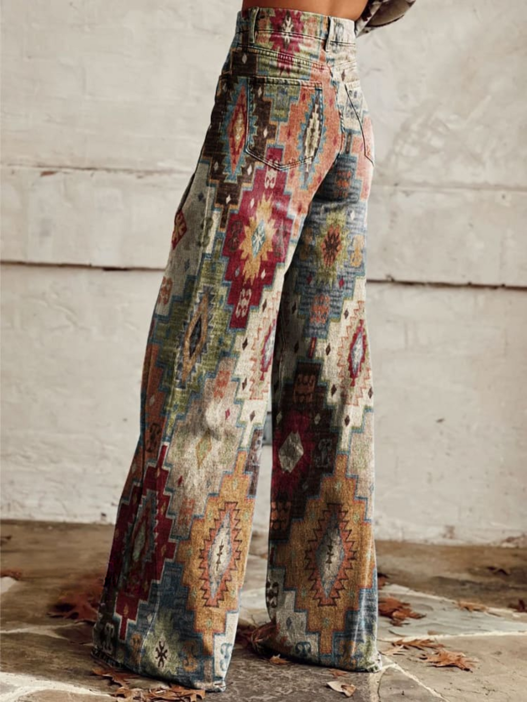 Lexie™ | Retro Chevron Pants