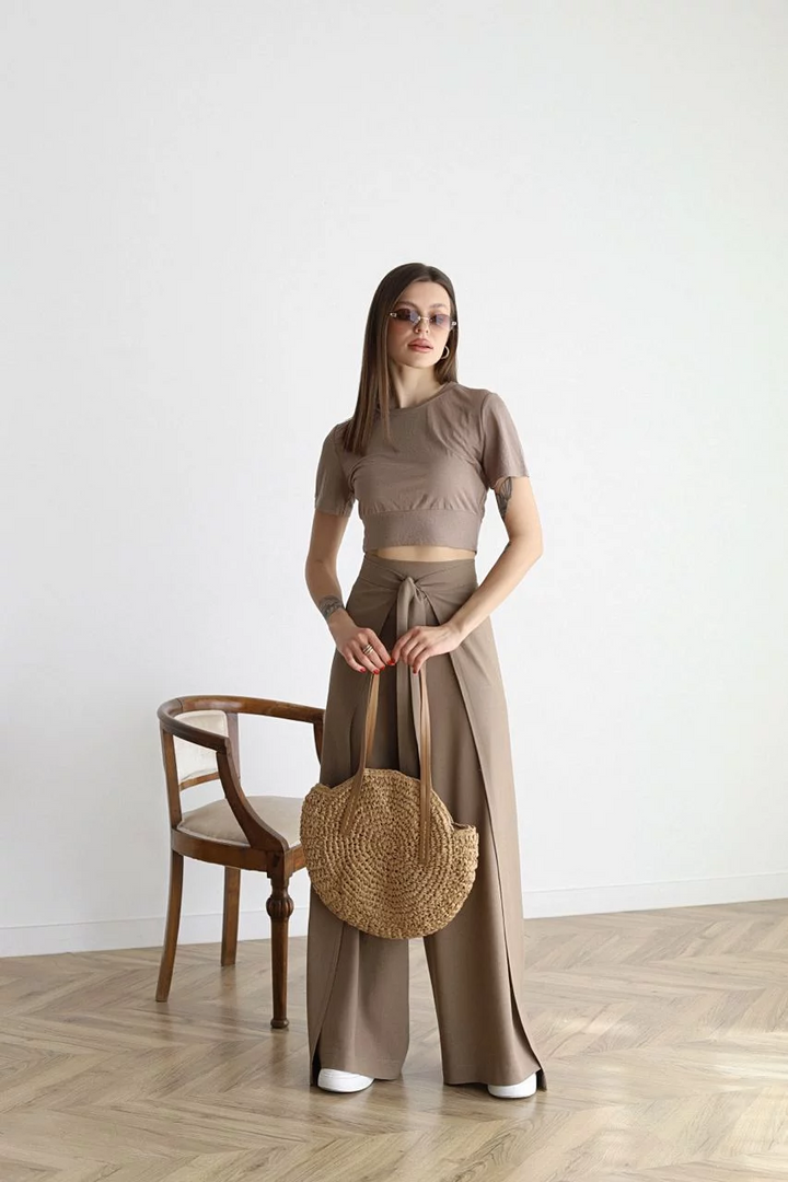 Maelis™ | Wide Linen Trousers