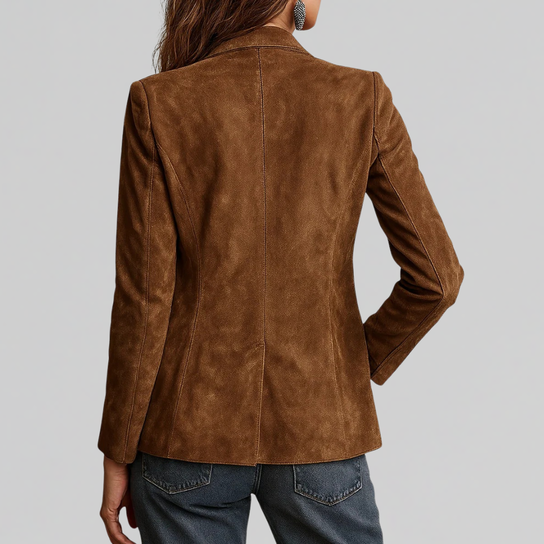 Layla | Soft Suede-Touch Blazer