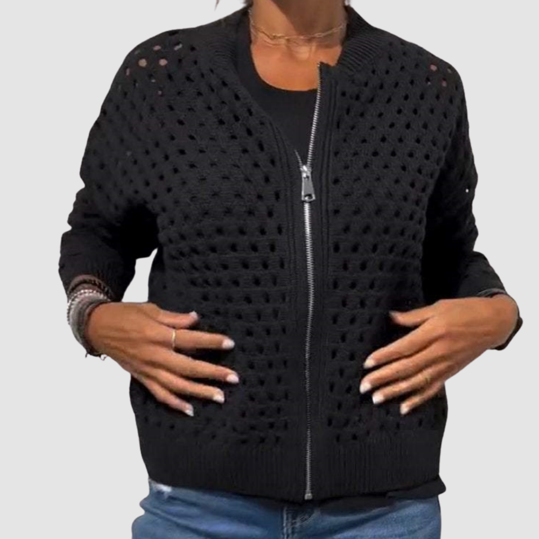 Désirée | Premium Openwork Cardigan with Closure