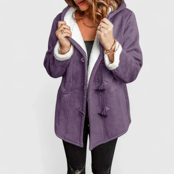 Ziah™ | Hooded Fleece Coat