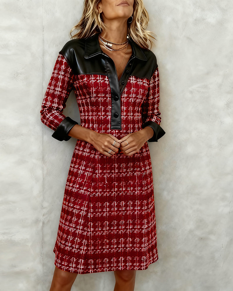 Sophie – Dress with button closure