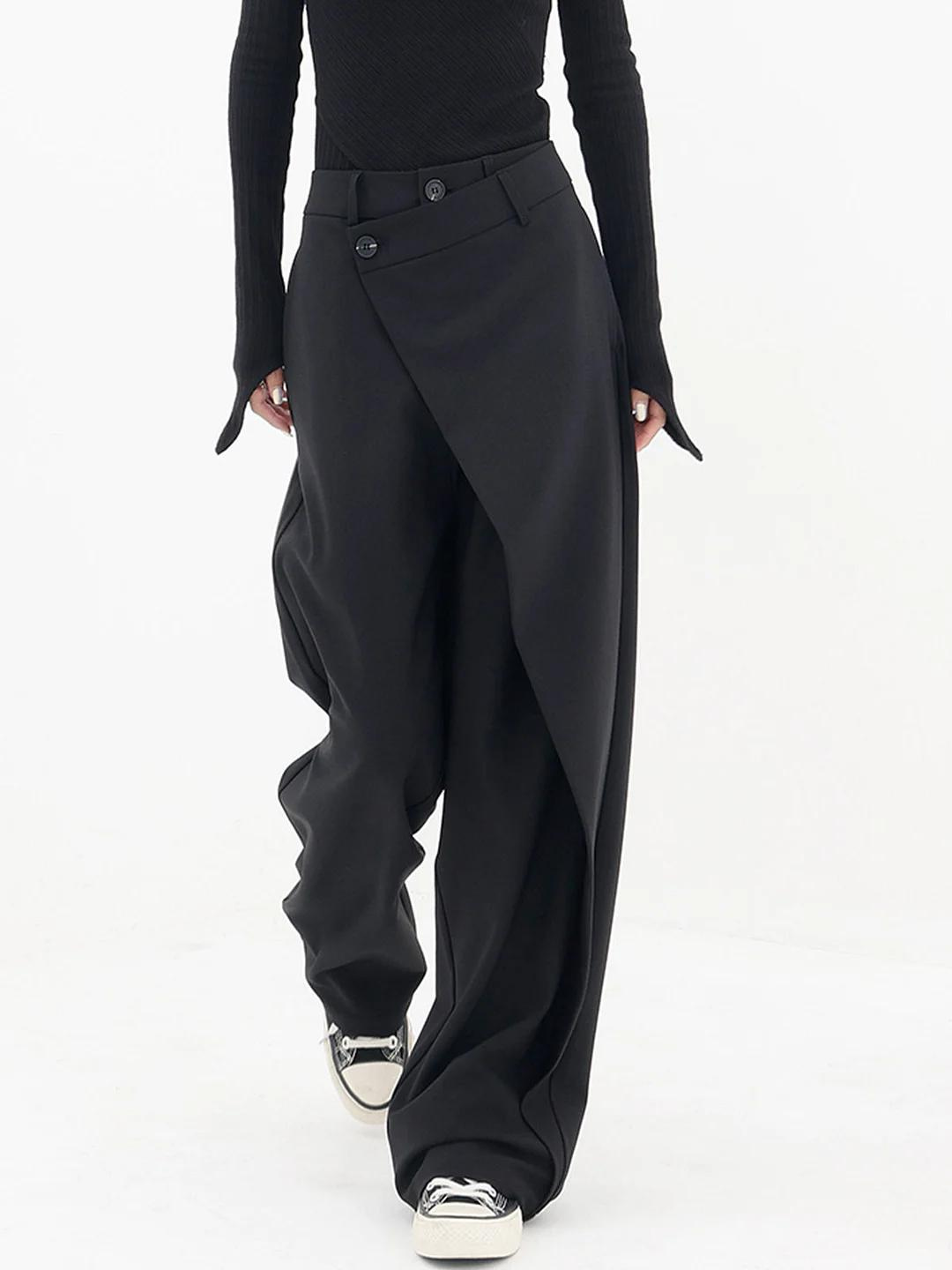 Quilla™ | Asymmetric Baggy Pants