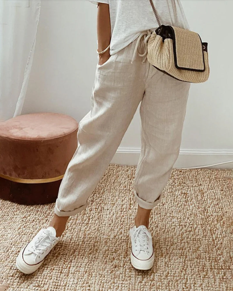 Ely™ | Anti-Sweat Linen Pants