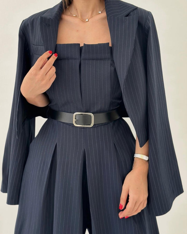 Eclat™ - Women's Bustier + Jacket Set – Elegant & Trendy Style