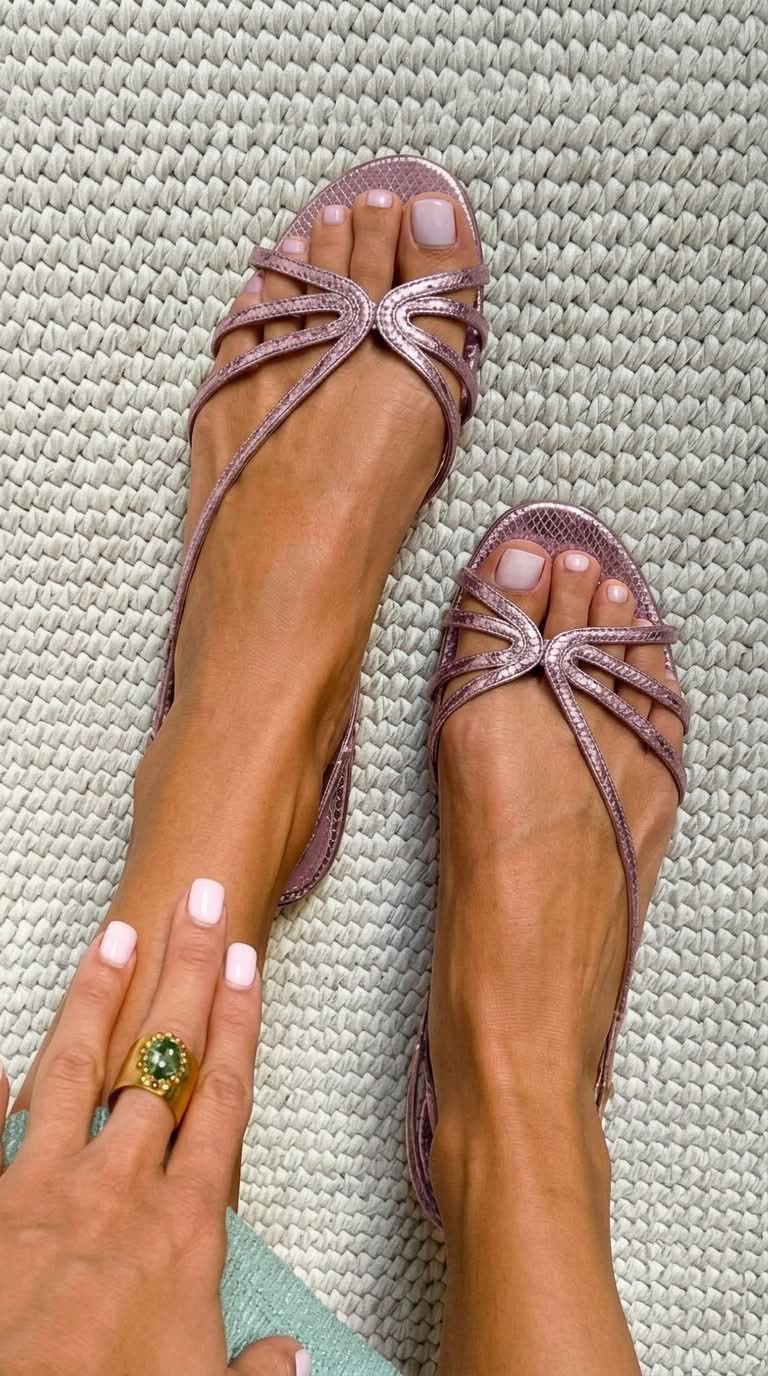 Serafina | Golden Essence Sandals