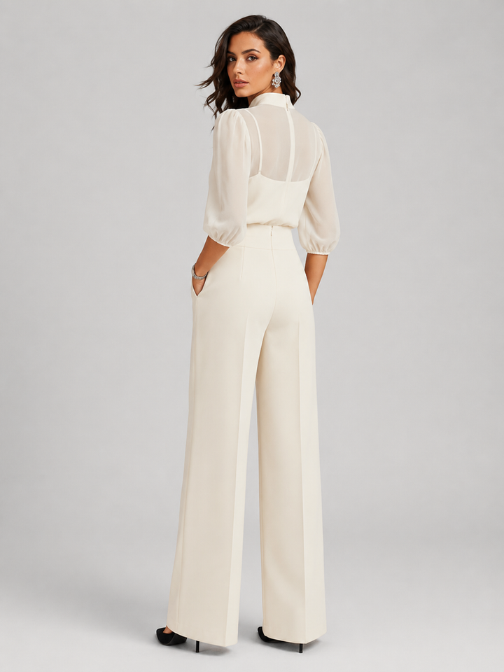 Amara | Three-Piece Chiffon Set