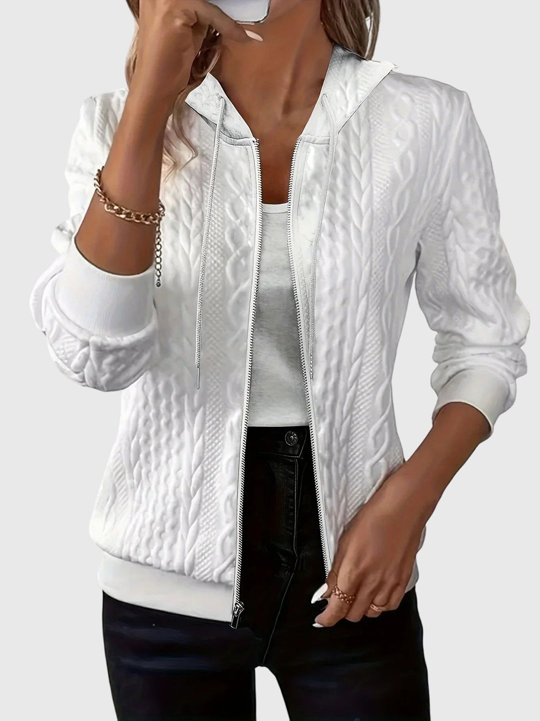 Lena™ | Hoodie with zipper