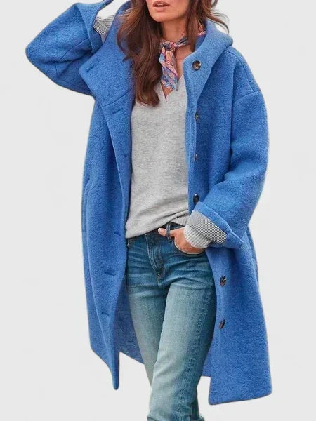 Emaryzahh™ | Hooded Button-Up Jacket