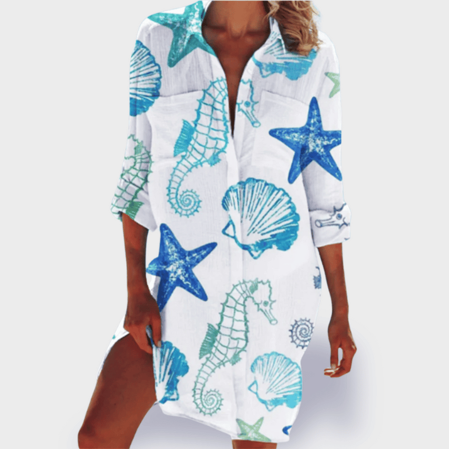 Tessa – Vibrant Print Shirt