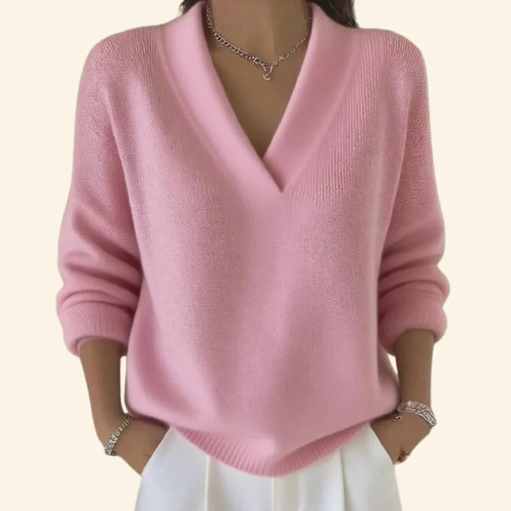 Kelly | Sweater with V neck