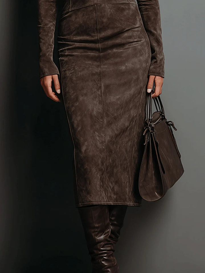 Naya™ | Elegant Fitted Midi Dress