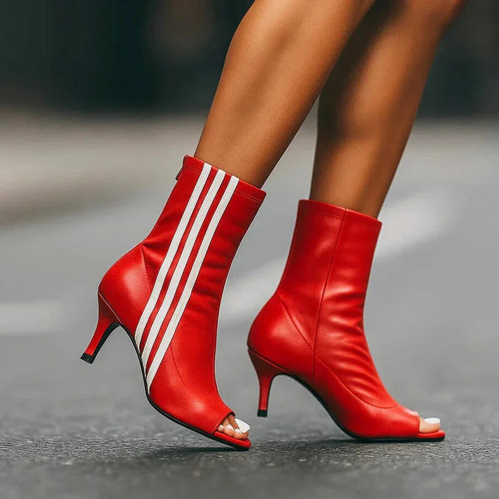 Chelsea Jade Stripe Boots
