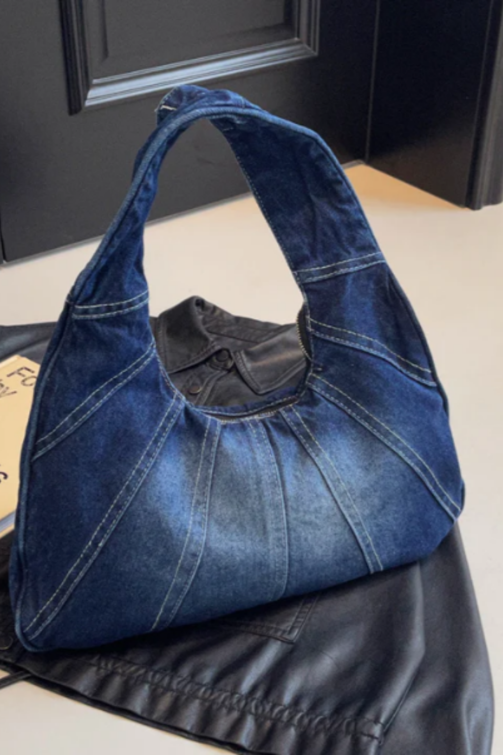 Zara – Casual Denim Shoulder Bag