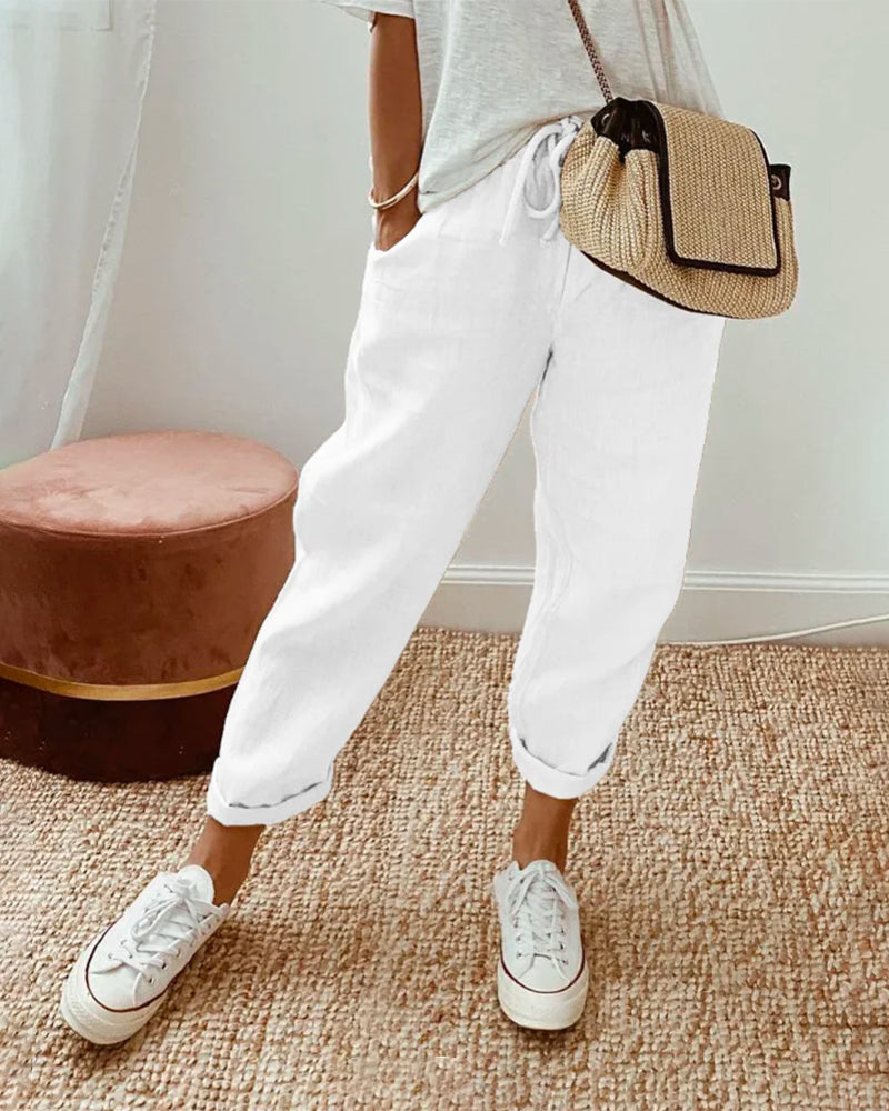 Ely™ | Anti-Sweat Linen Pants