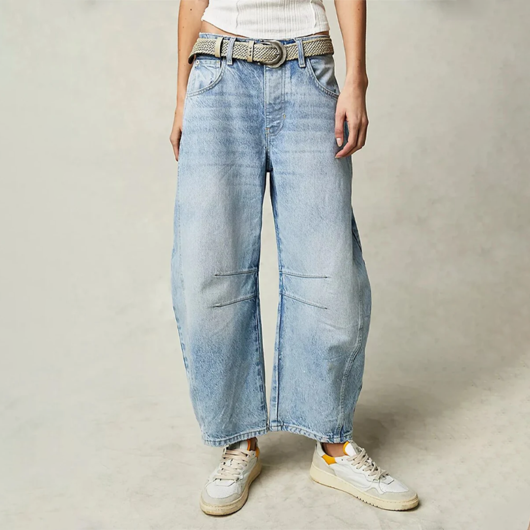 Vezira™ | Chic Wide-Leg Jeans