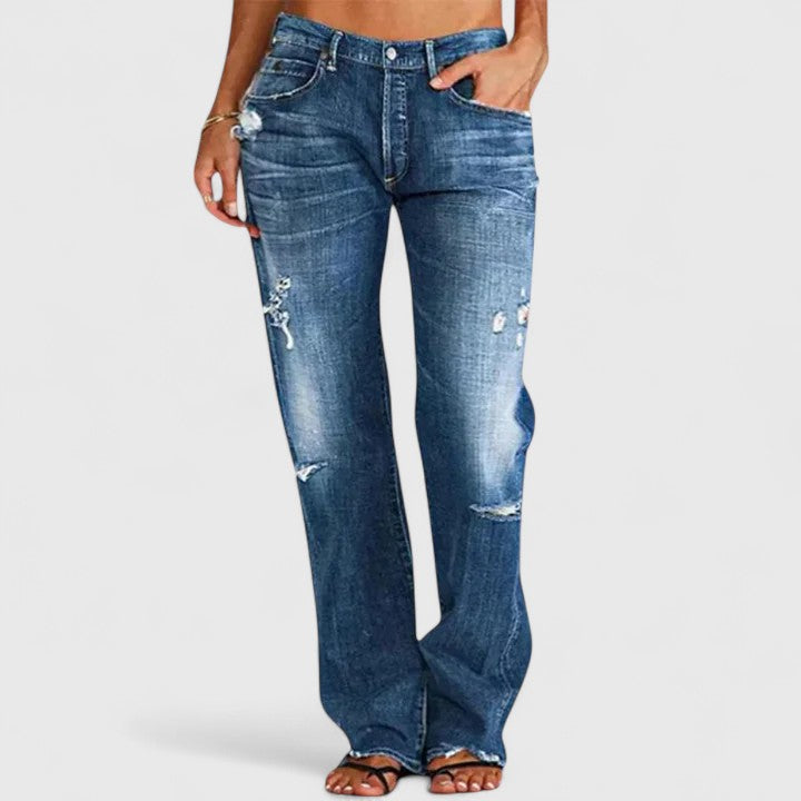 Dakara™ | Distressed Bootcut Jeans