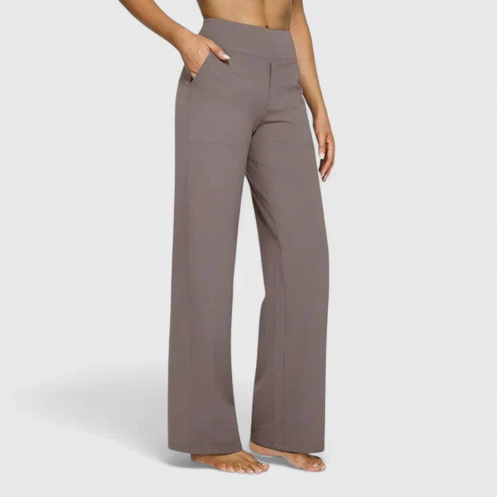 Amie™ | Elegant Straight-Leg Pants