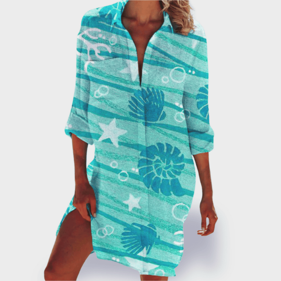 Tessa – Vibrant Print Shirt