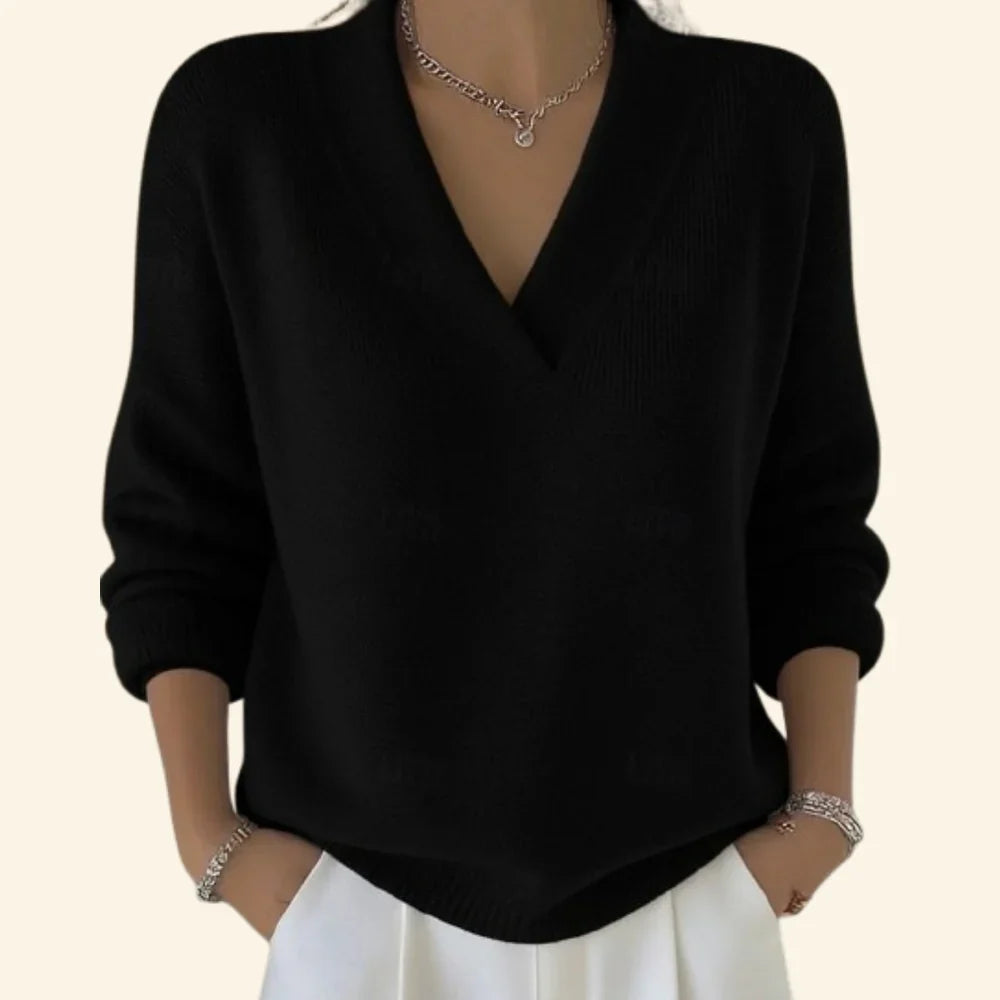 Kelly | Sweater with V neck