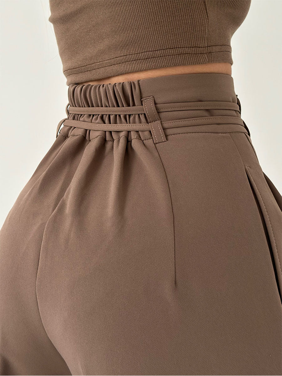 Josette™ | High-Waisted Wide-Leg Trousers