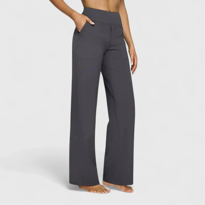 Amie™ | Elegant Straight-Leg Pants