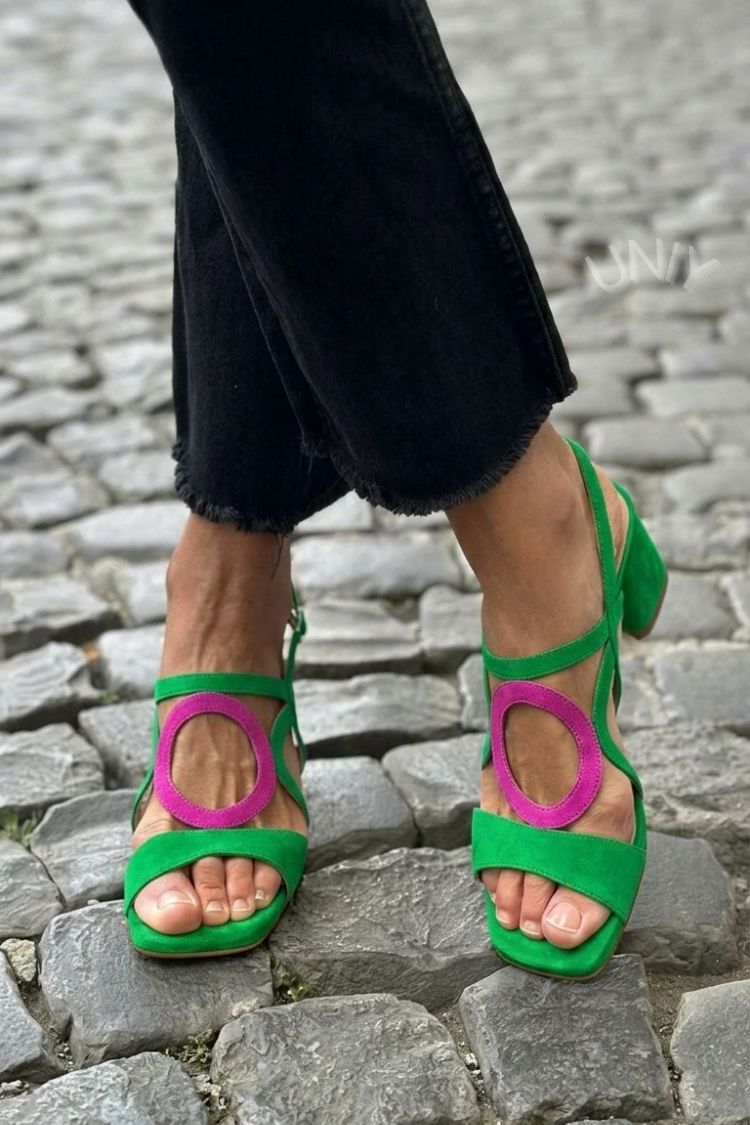 Valentina | Vibrant Strappy Sandals