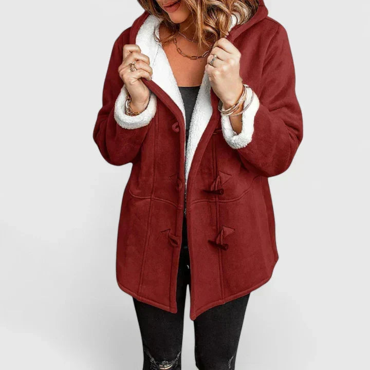 Ziah™ | Hooded Fleece Coat