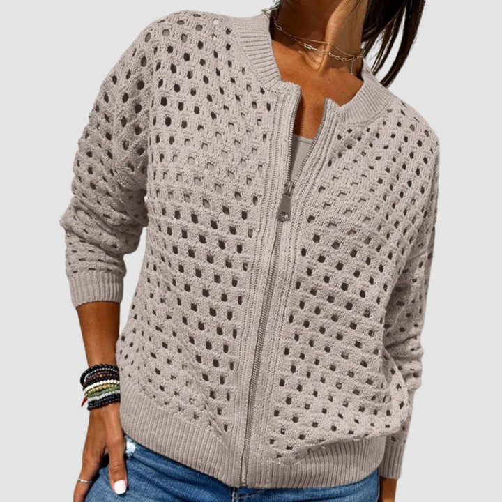 Désirée | Premium Openwork Cardigan with Closure