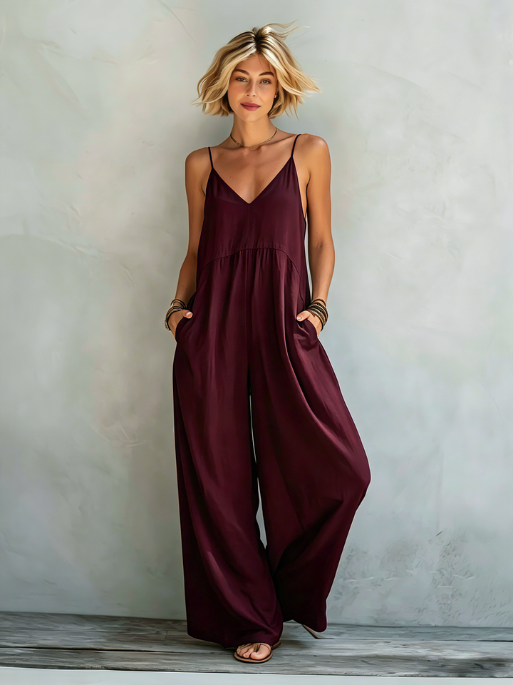 Amélie – Relaxed Sleeveless Jumpsuit