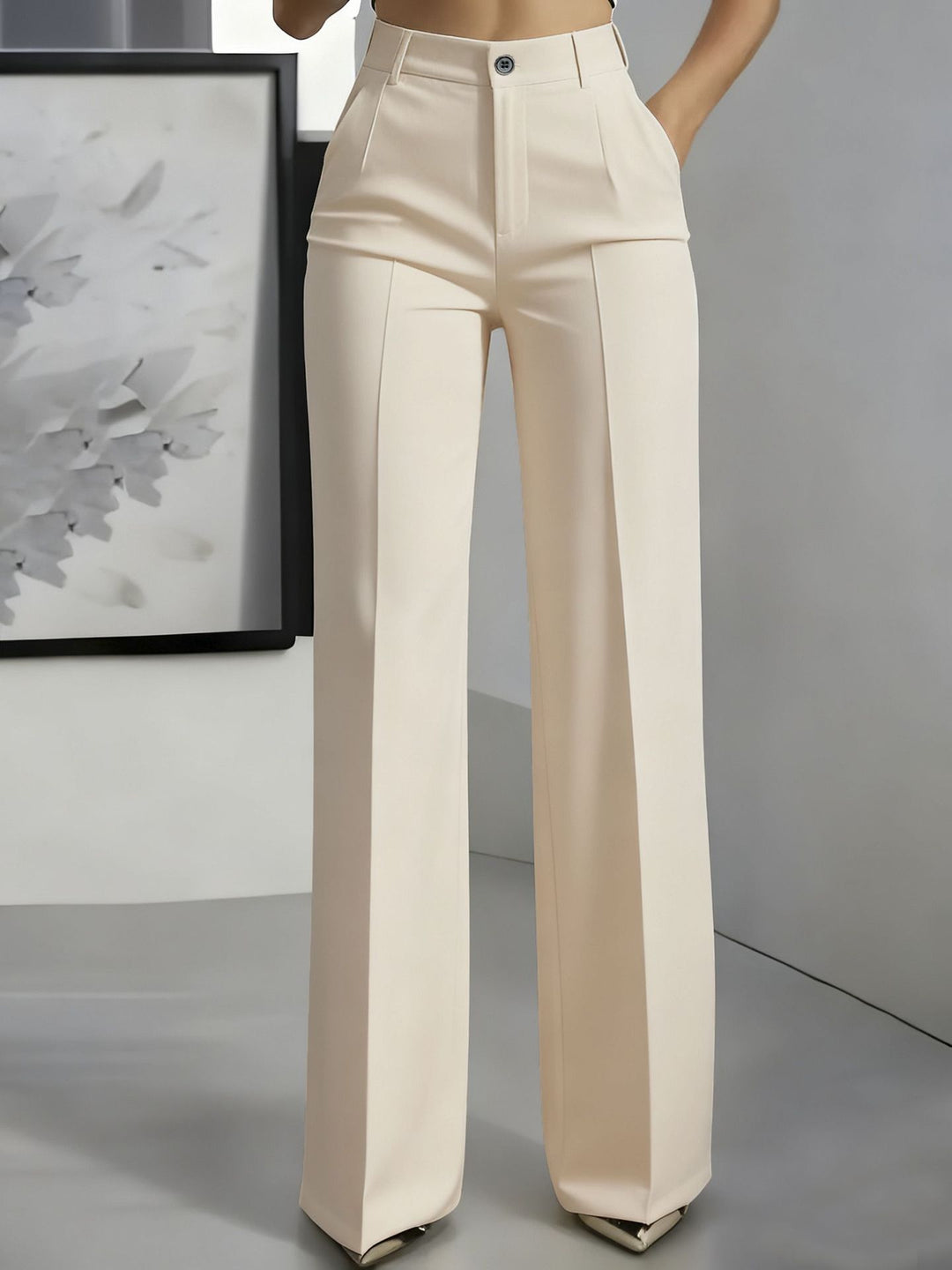 Ysolde™ | Tailored Wide-Leg Pants