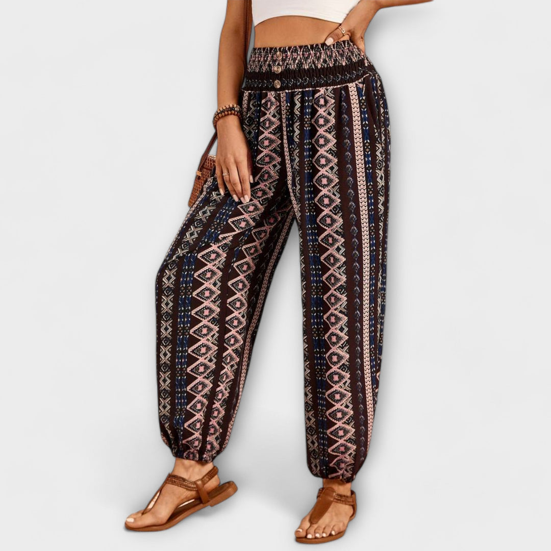 Elowen™ | Ethnic Print Pants