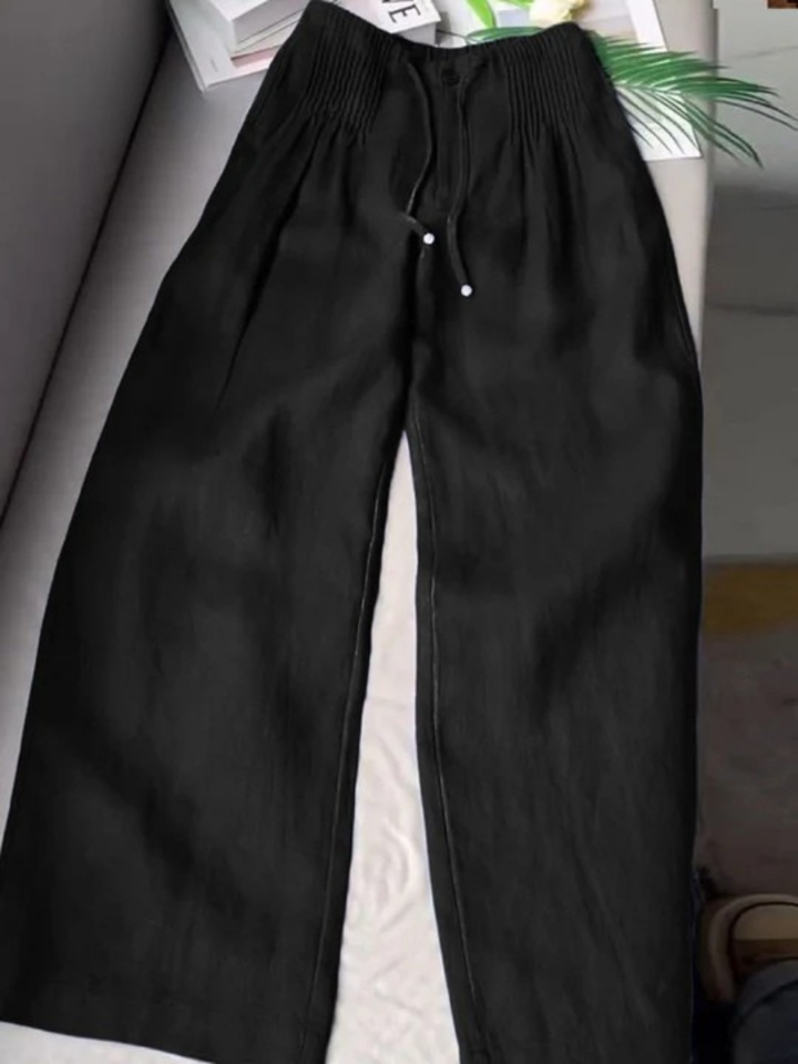 Wenona™ | Drawstring Wide-Leg Pants