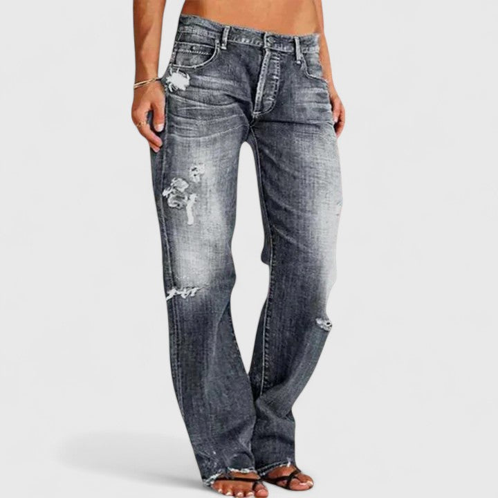 Dakara™ | Distressed Bootcut Jeans