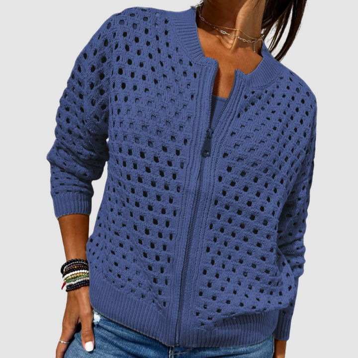 Désirée | Premium Openwork Cardigan with Closure