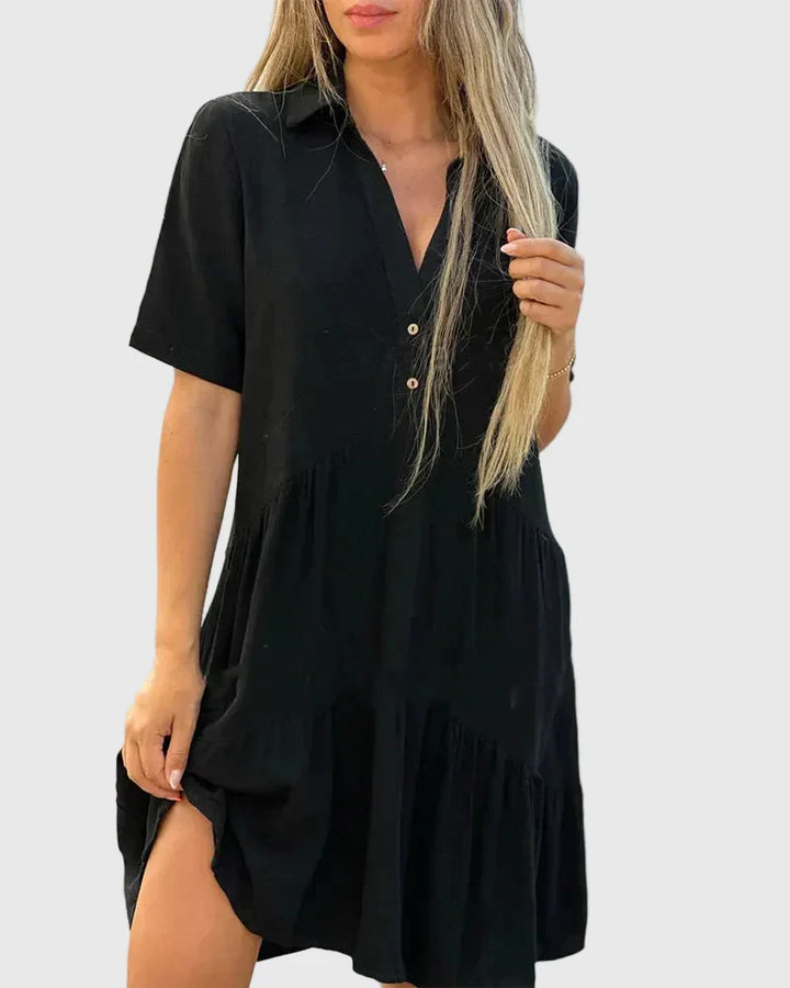 Ariana | Flowing Elegant Mini Dress