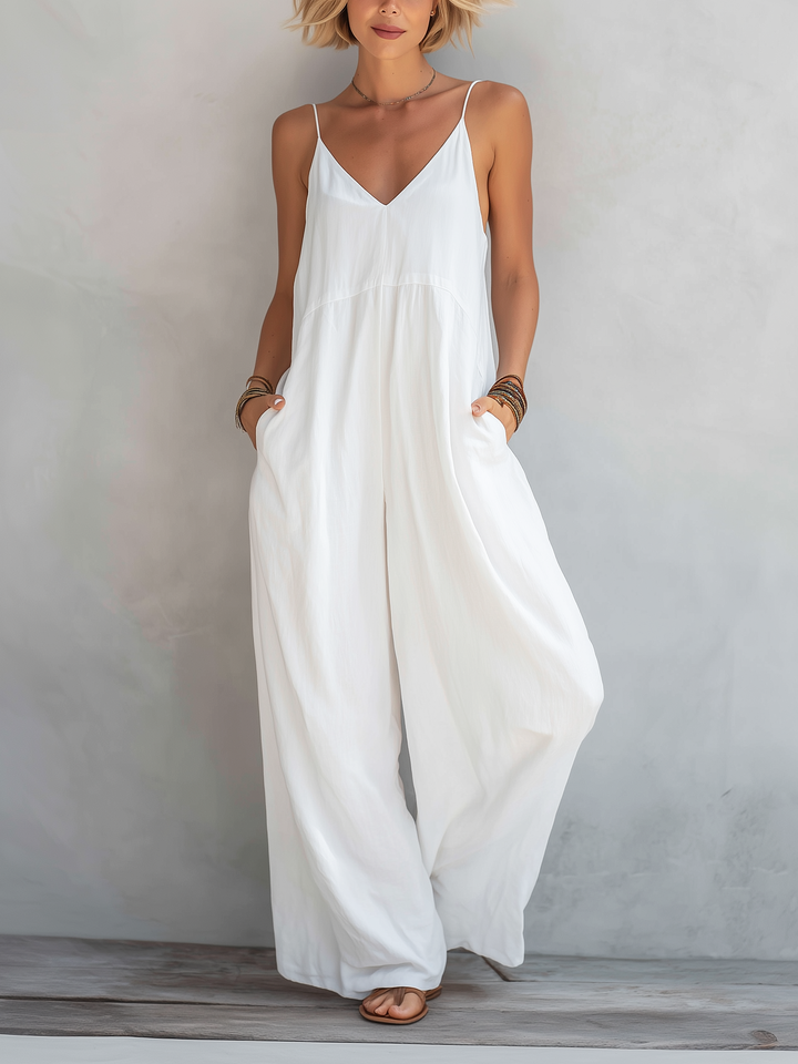 Amélie – Relaxed Sleeveless Jumpsuit