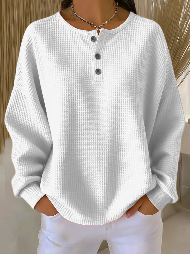 Annelie™ | Stylish, casual Henley top