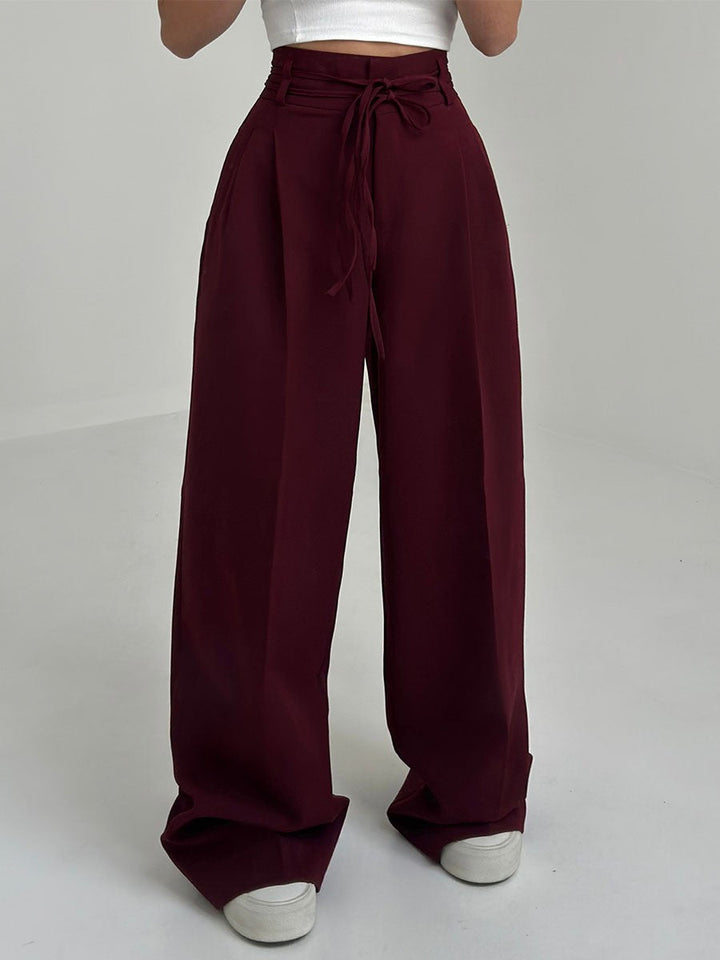 Josette™ | High-Waisted Wide-Leg Trousers
