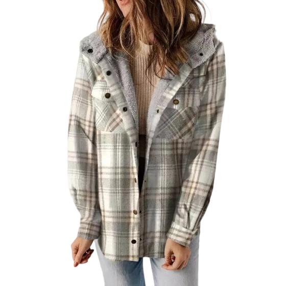 Xandessa™ | Oversized Plaid Jacket