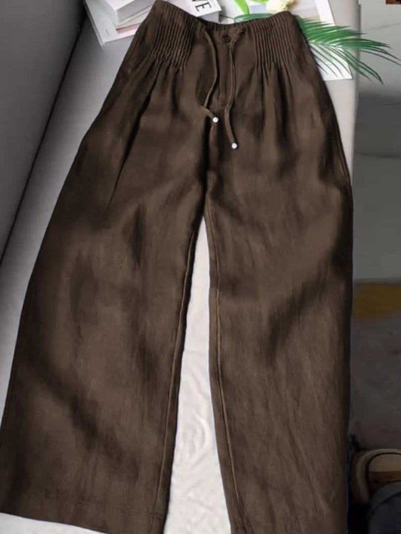 Wenona™ | Drawstring Wide-Leg Pants