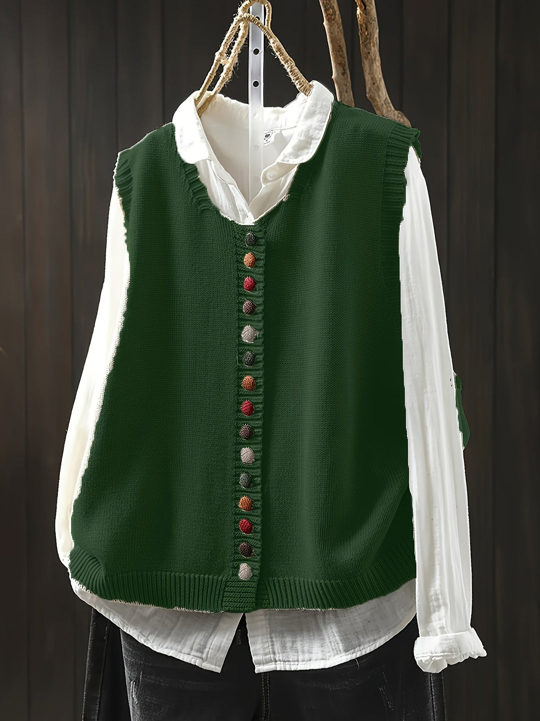Nadia™ | Sleeveles Cardigan