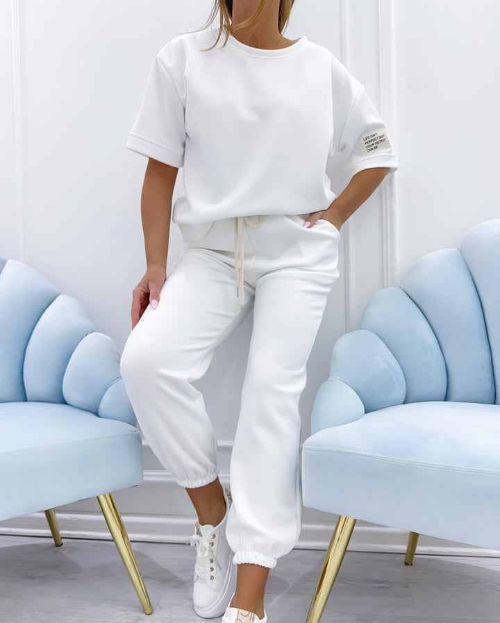 Norma | Short Sleeve Lounge Set