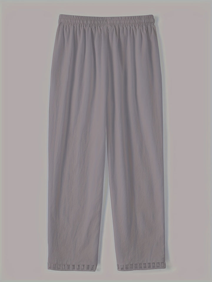 Willa™ | Cropped Contrast-Trim Pants