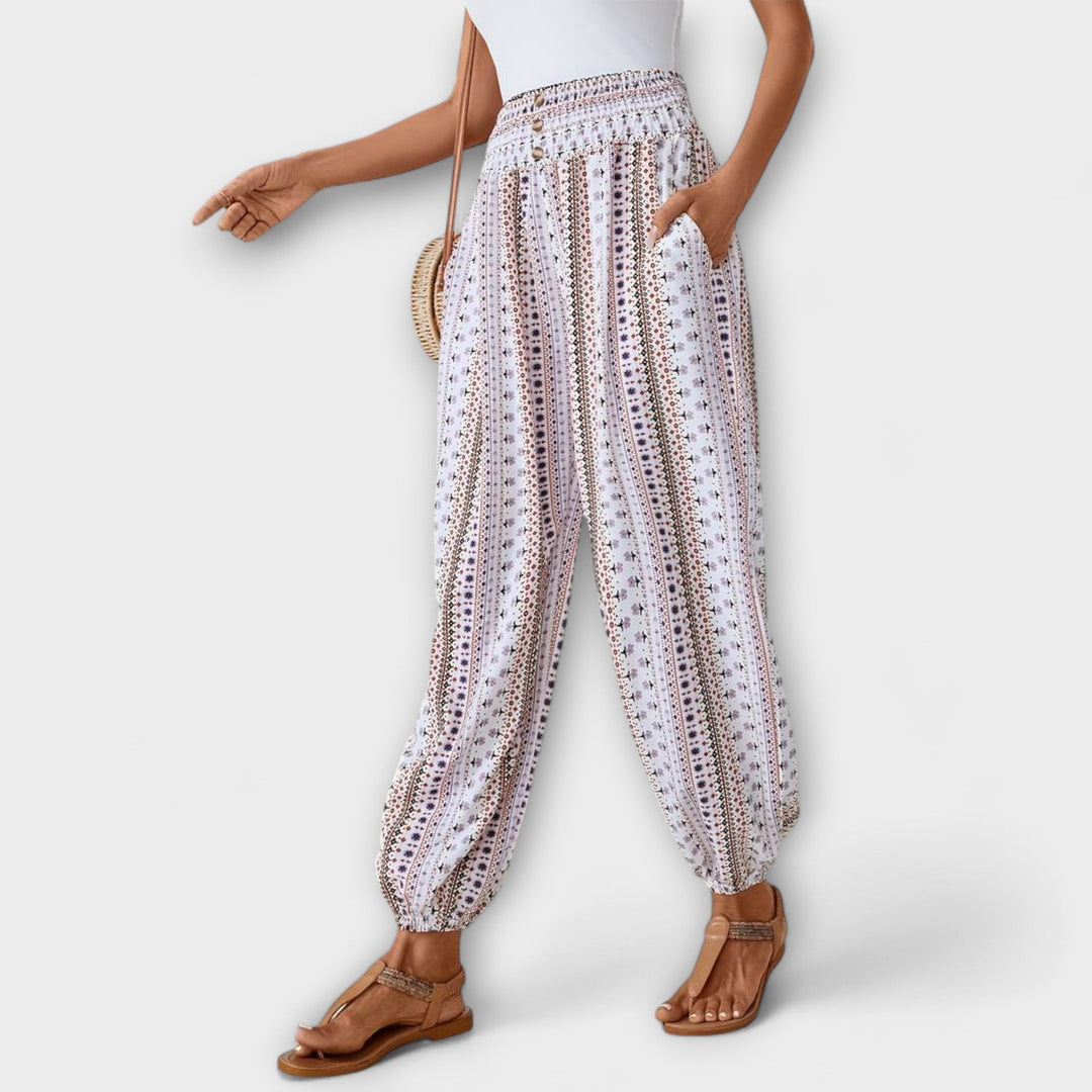 Elowen™ | Ethnic Print Pants