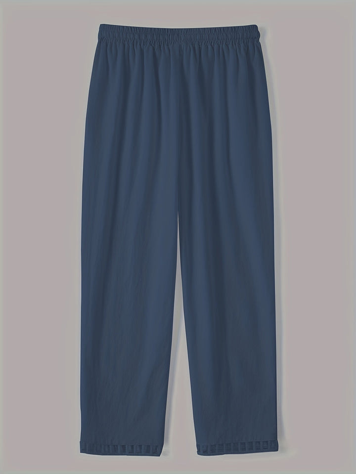 Willa™ | Cropped Contrast-Trim Pants