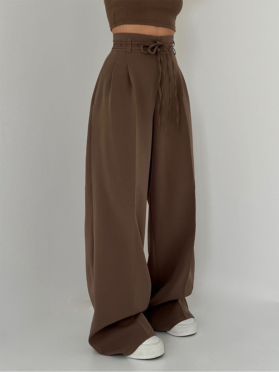 Josette™ | High-Waisted Wide-Leg Trousers